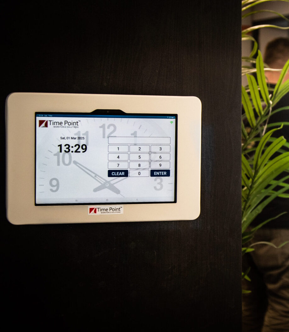 Smart tablet clocking system - Time Point Ireland