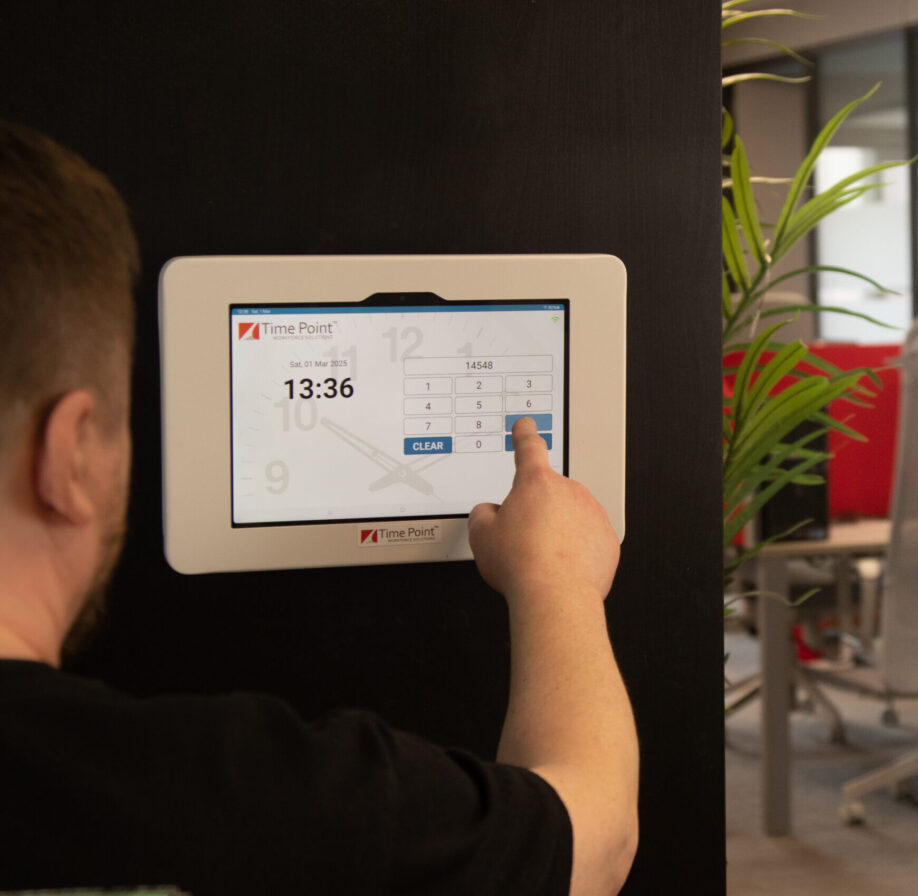 Smart Tablet Clocking App - Time Point Ireland