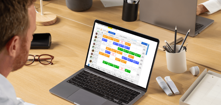 Rostering and scheduling Time Point