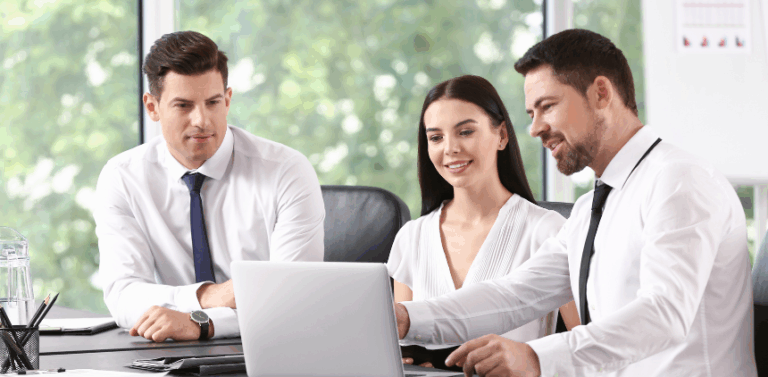 people in the office – auto enrolment